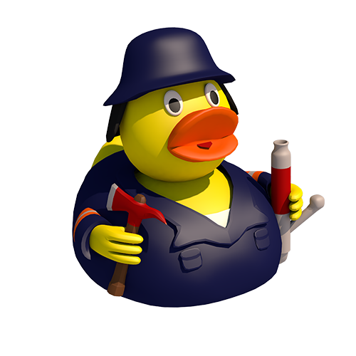 Firefighter Duck